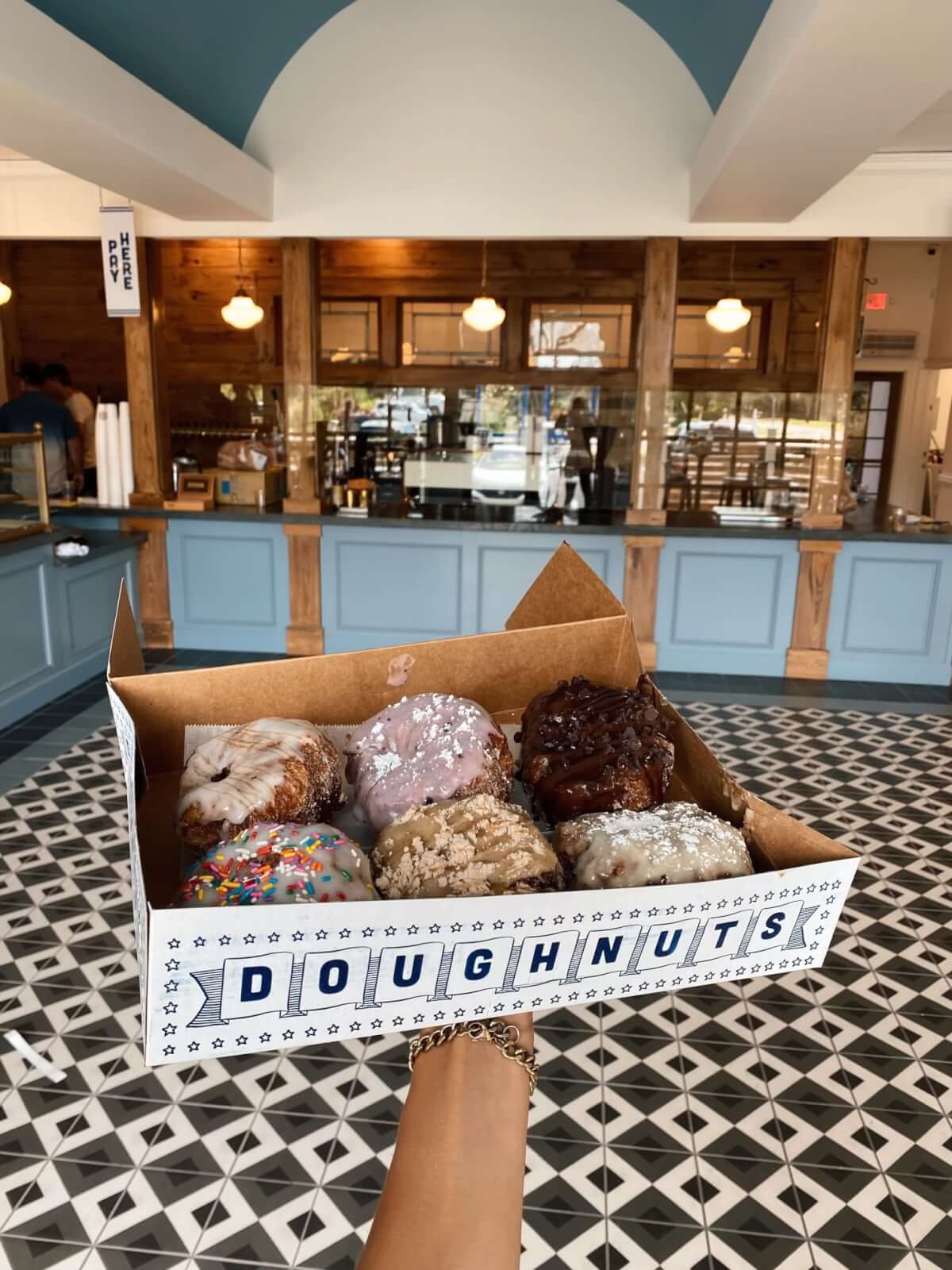 Amazing box of doughnuts