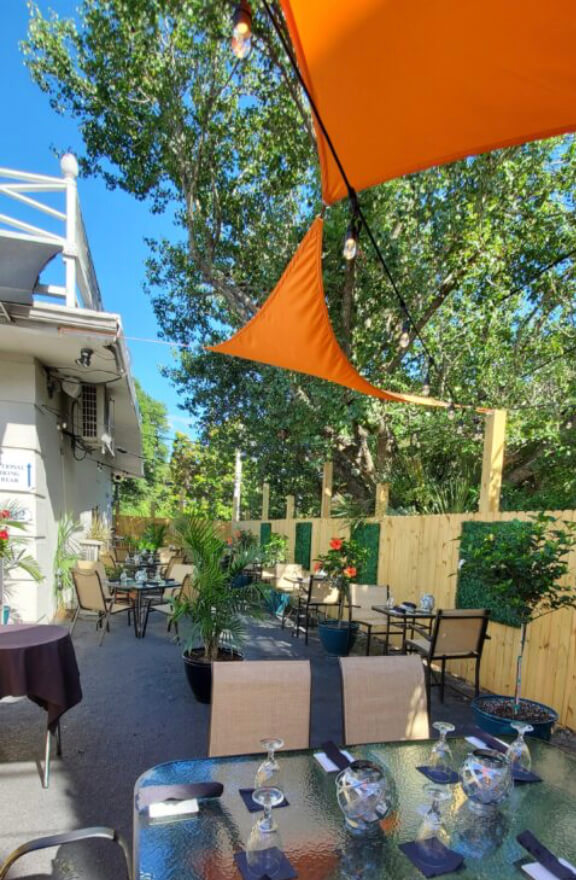 Perrone’s patio