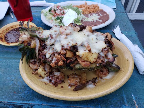 A plate at Habaneros Mexican Food