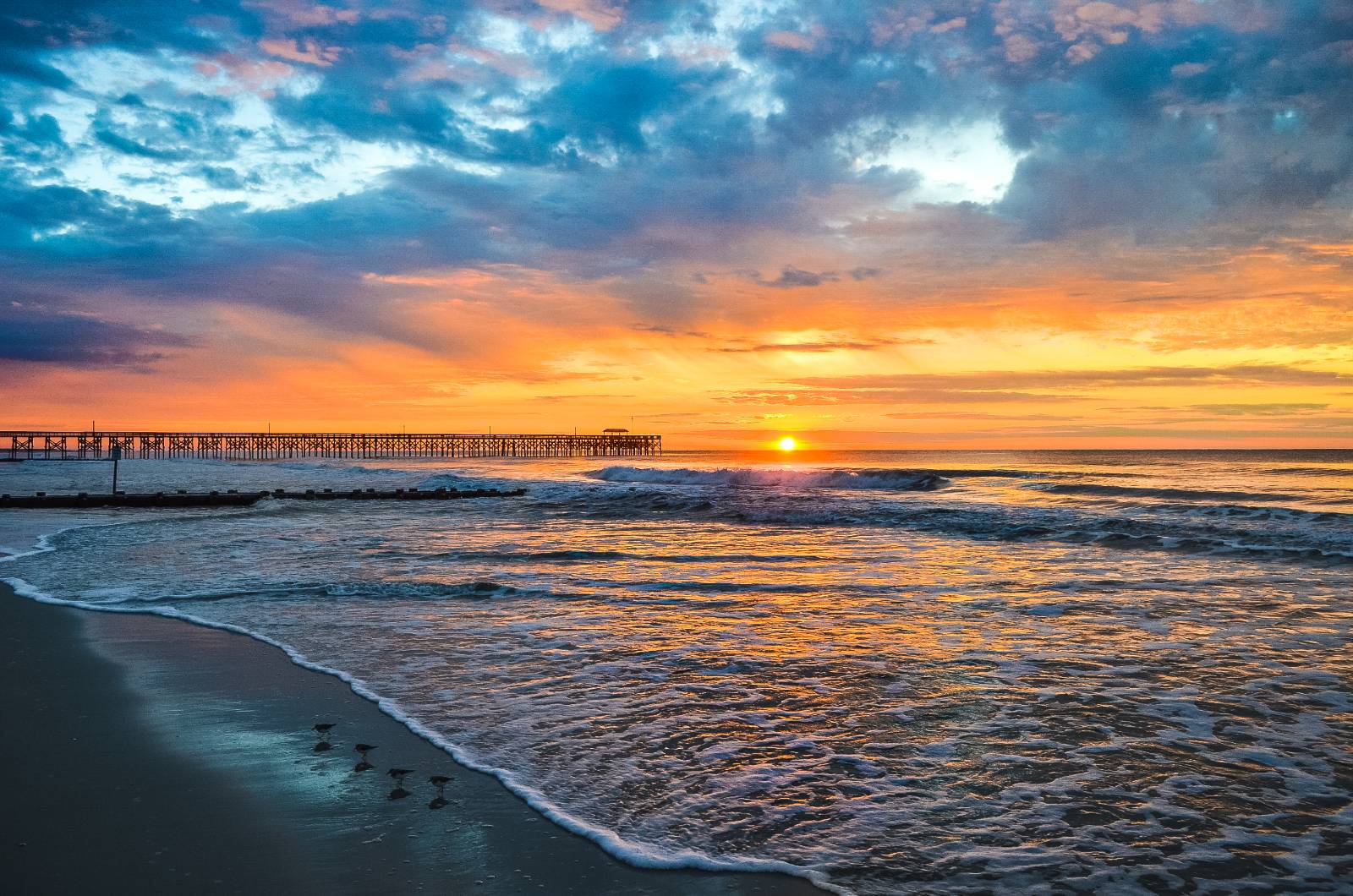 Pawleys Pier at Sunrise