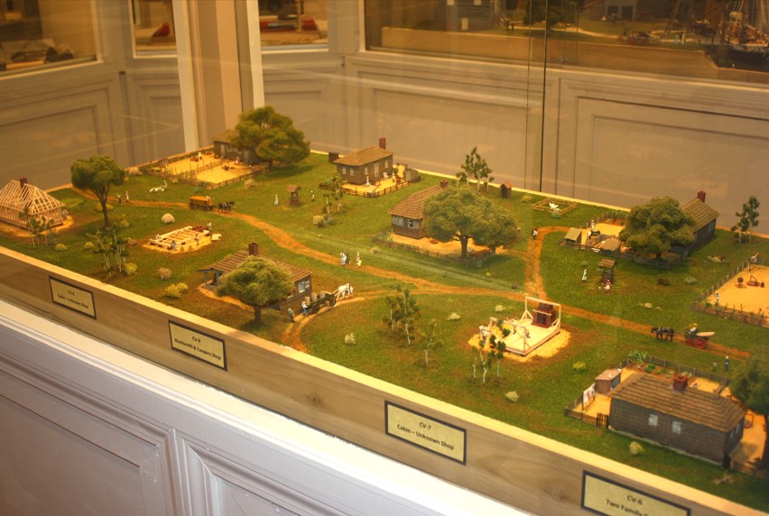 Craftsman Village Diorama reduced-Hammock-Coast-South-Carolina