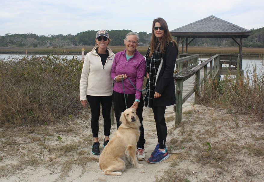 Ladies with dog reduced-onlypawleys