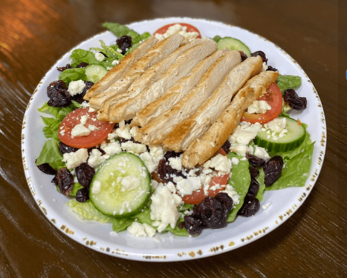 Rosies cranberry chicken salad-onlypawleys